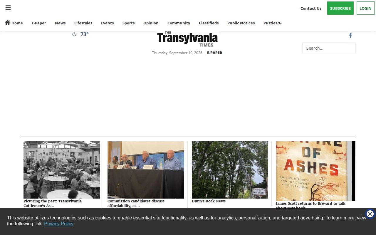 Transylvania County arrest news search at the Transylvania Times